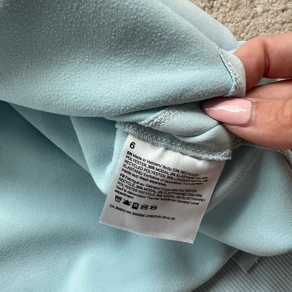 Lululemon Softstreme Light Blue Turtleneck Pullover - Picture 2 of 3